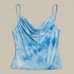 NWOT Sky Blue Tie-Dye Camisole